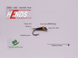 Blue-Orange Pheasant tail